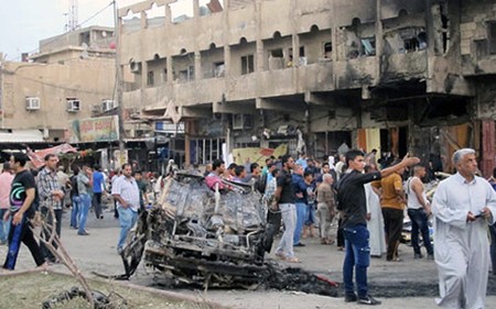 Возле шиитской мечети на западе Багдада произошел теракт - ảnh 1